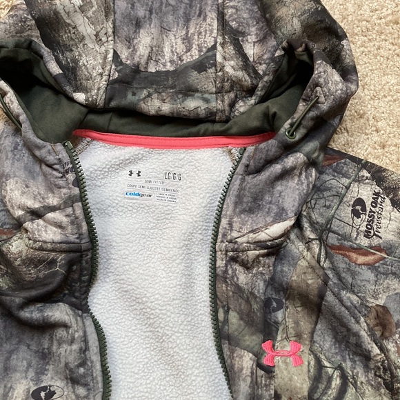 Cold Gear Camo Zip Up Hoodie - Picture 3 of 3